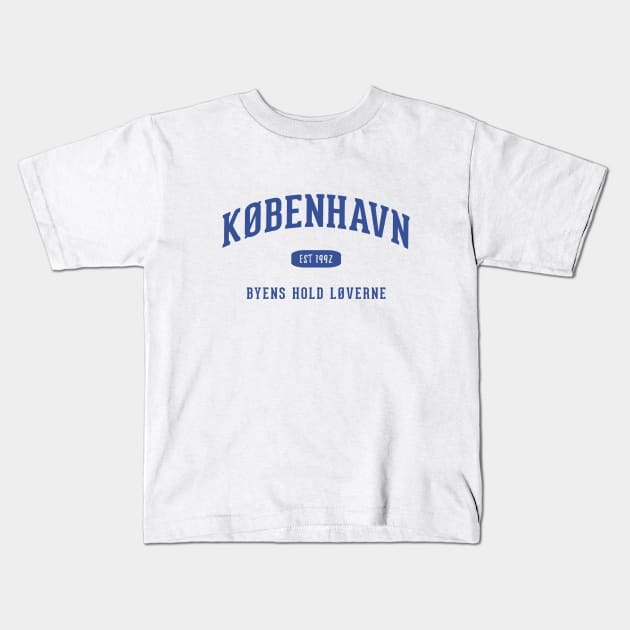 F.C. Copenhagen Kids T-Shirt by CulturedVisuals